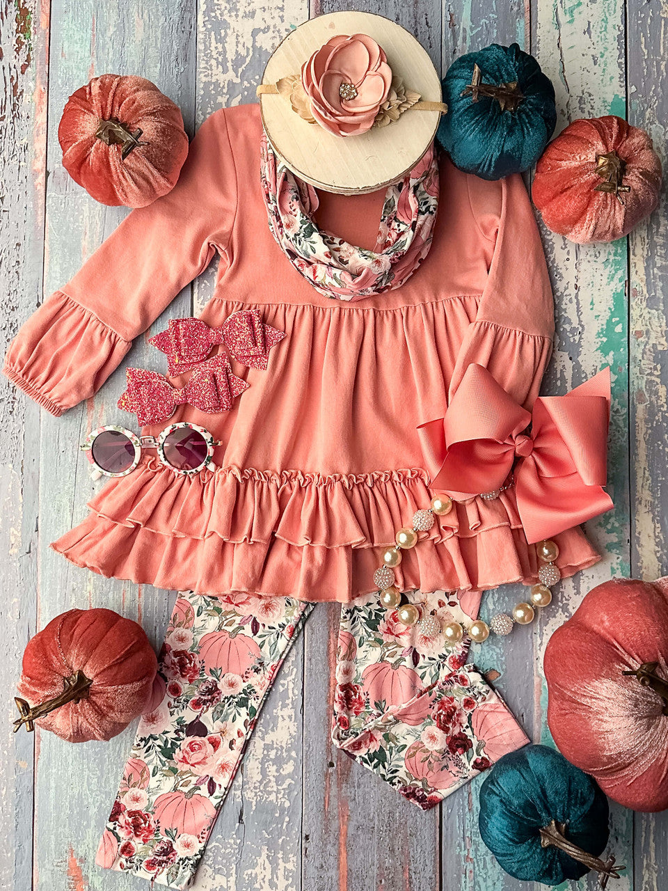 Pretty in Pink Pumpkins Outfit