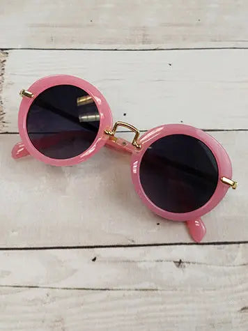Little Girls Bubblegum Pink Sunglasses